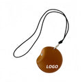 Headphone Organizer Hanging Neck Leather Pouch
