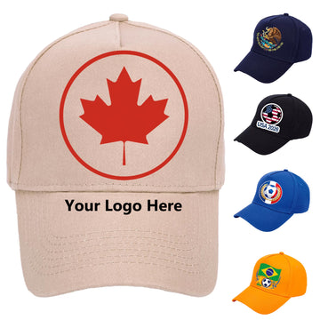 Custom Logo Service For 2026 World Cup Fan Hats