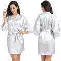 Women Satin Robe Sleepwear