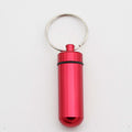 Small Portable Pill Case With Keychain