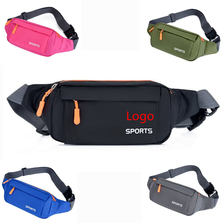 Logo Waist Bag Sports Chest Pack For Running & Travel