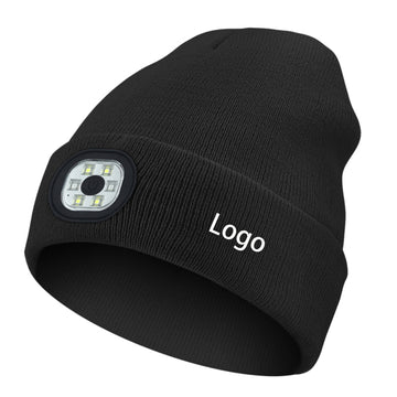 Led Beanie Hat With Light