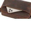 Men's Vintage Genuine Leather Crossbody Bag