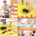 Stainless Steel Magnetic Measuring Spoons Set