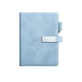 PU Leather Mirror Flip 240-Page Notebook