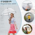 47" Arc Fashion Clear Bubble Umbrella