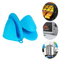 1Pcs Thicken Silicone Oven Glove Heat Resistant Pinch Mitt