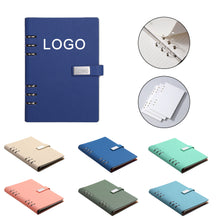 Refillable Leather A5 Loose Leaf Notebook