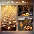 Christmas Table Flameless Candle Decoration