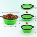 Collapsible Pet Bowl w/Carabiner