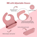 6-Piece Baby Silicone Feeding Set