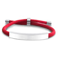 Engravable Adjustable Braided Rope Bracelet