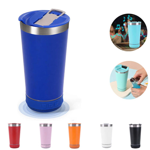 16Oz Bluetooth Tumbler With Bottle Opener
