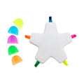 5-In-1 Starfish Design Highlighter Marker