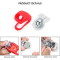 Silicone LED Bicycle Safety Light