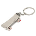 Creative Metal Skateboard Shape Keychain Gift Hanging