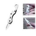 Mini Blade with Handle Bottle Opener Keychain