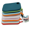 Rectangle Silicone Coin Wallet With Zipper
