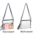 Transparent PVC Messenger Bag