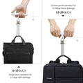 Stainless Steel Travel Scale Suitcase with Strong Straps