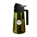 16 oz 2-in-1 Glass Oil Dispenser (Spray & Pour)