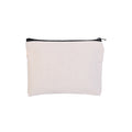 Canvas Zipper Cosmetic Stationery Bag
