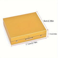 Portable Aluminum Alloy 5 Pcs Dice Game Set W/ Square Case