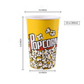 32 OZ Paper Popcorn Containers for Party and Movie Night