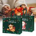Christmas Non-Woven Fabric Shopping Bag With Lamination