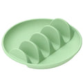 Round Silicone Taco Holder Plate