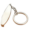 Metal Surfing Keychain With Bottle Opener