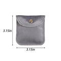 Velvet Snap Closure Jewelry Bag（3.15×3.15in）