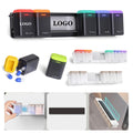 Magnetic Detachable Pill Organizer 1 Time a Day