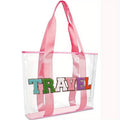 Waterproof PVC Towel-Embroidered Tote Bag