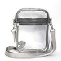 PVC Clear Crossbody Bag Messenger Bag Stadium Approved