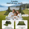 Portable Camping Tent With Dual-Door Design