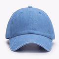 Embroidered Washed Baseball Cap