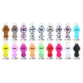 Neoprene Lipstick Holder Keychain-Full Color