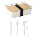 Lunch Box With Bamboo Lid