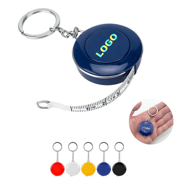 Retractable Measuring Tape With Keychain