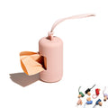Dog Poop Bag Dispenser Leash Clip Leakproof Twist Top Roll