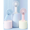 Mini Handheld Fan With Phone Holder