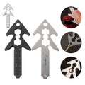 EDC Christmas Tree Shaped Tool Card