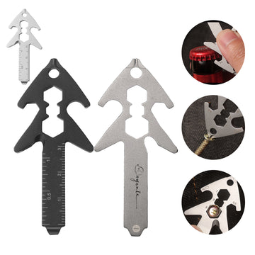 EDC Christmas Tree Shaped Tool Card