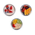 Round Glass Food Storage Containers With Lids
