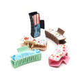 Full-Color Rectangle Claw Hair Clips For Women And Girls