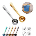 Stainless Steel Coffee Spoon With Clip
