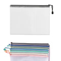 Plastic Mesh Zipper Pouch