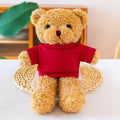 12" Plush Teddy Bear W/Choice Of T-Shirt Color
