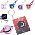 NFC Acrylic Record Keychain